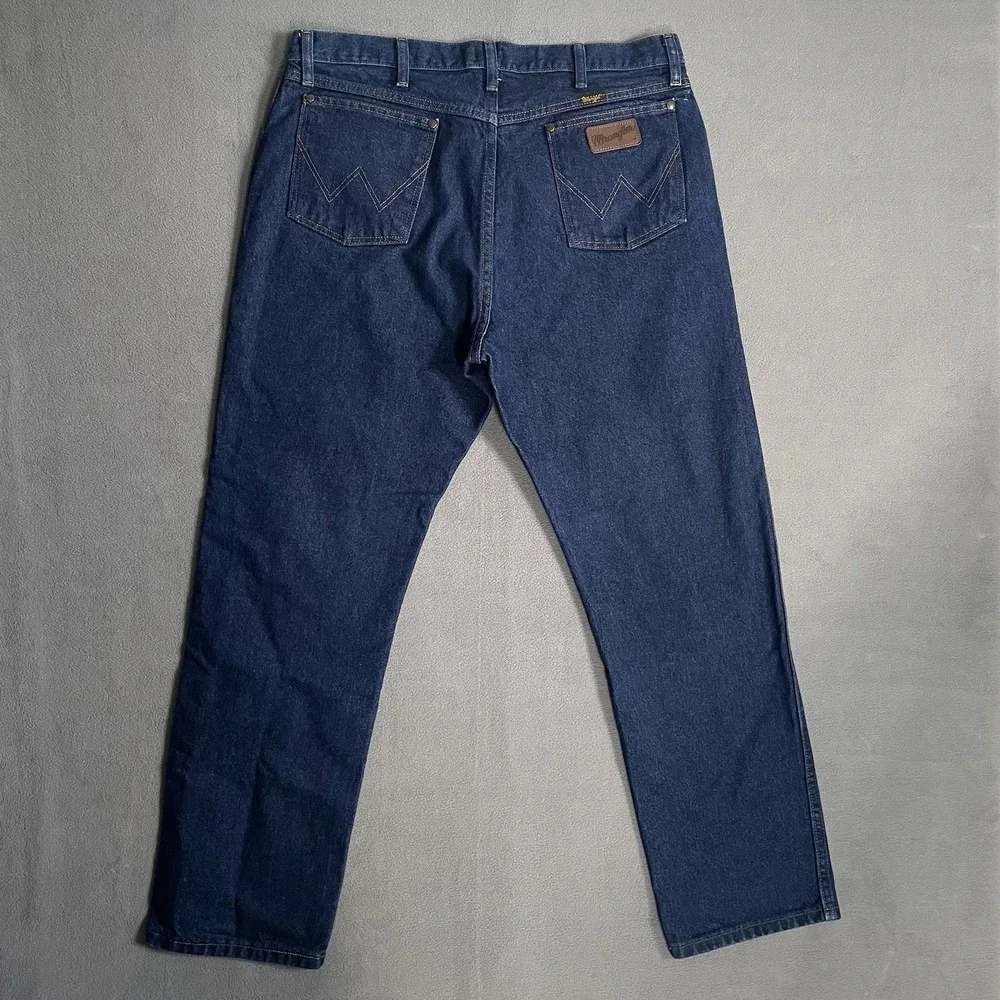 Wrangler 47MWZ Jeans Mens 38x32 Cowboy Cut Reg Fit Rodeo Jeans